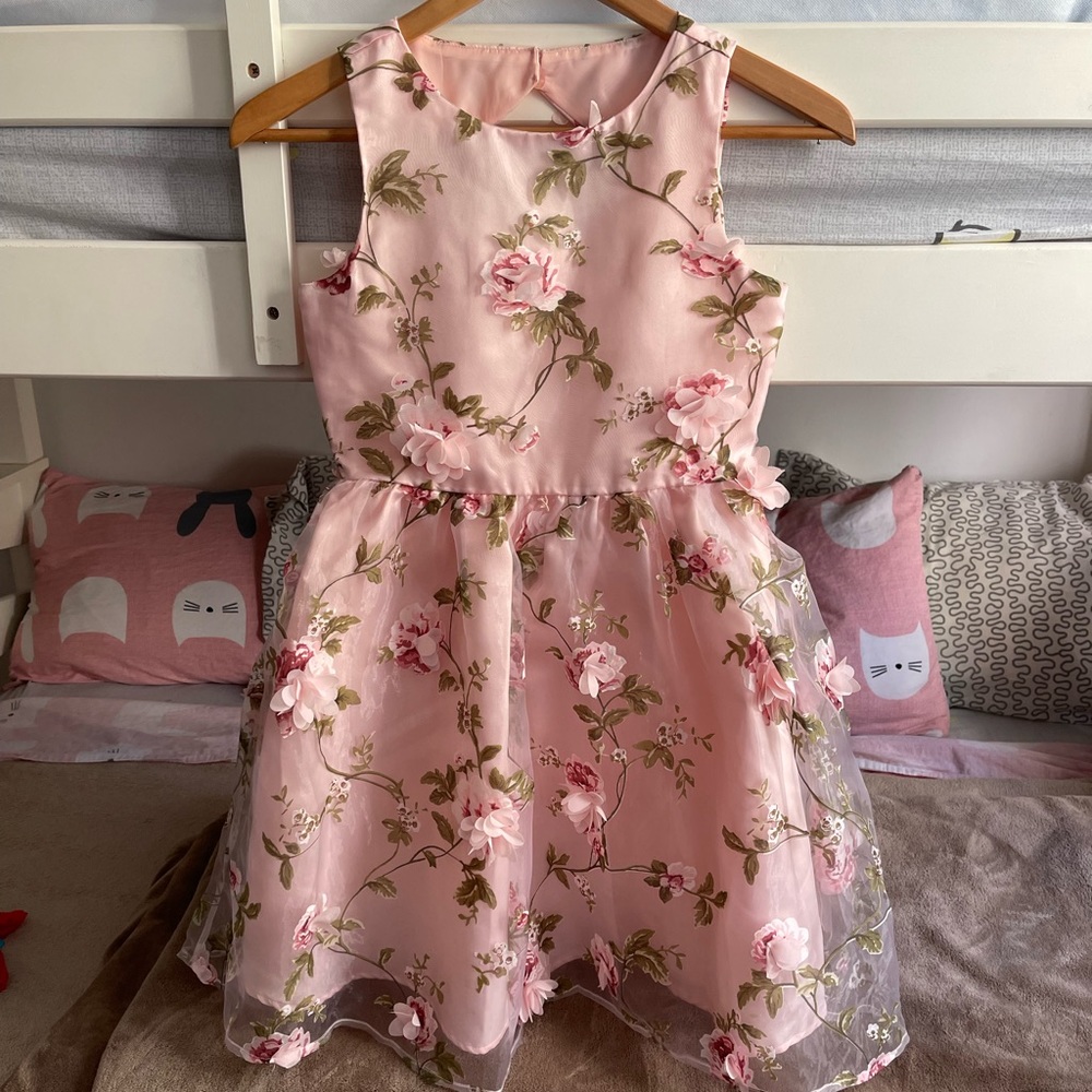 Girls floral dress size 12